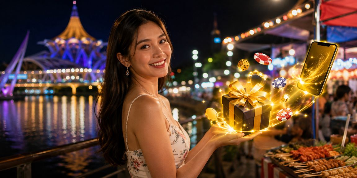 Pengguna Kuching membuat deposit untuk pertaruhan bola sepak dalam talian melalui kaedah tempatan