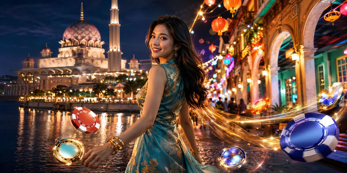 Pengguna Putrajaya menikmati permainan dalam talian selepas menuntut bonus selamat datang 8055